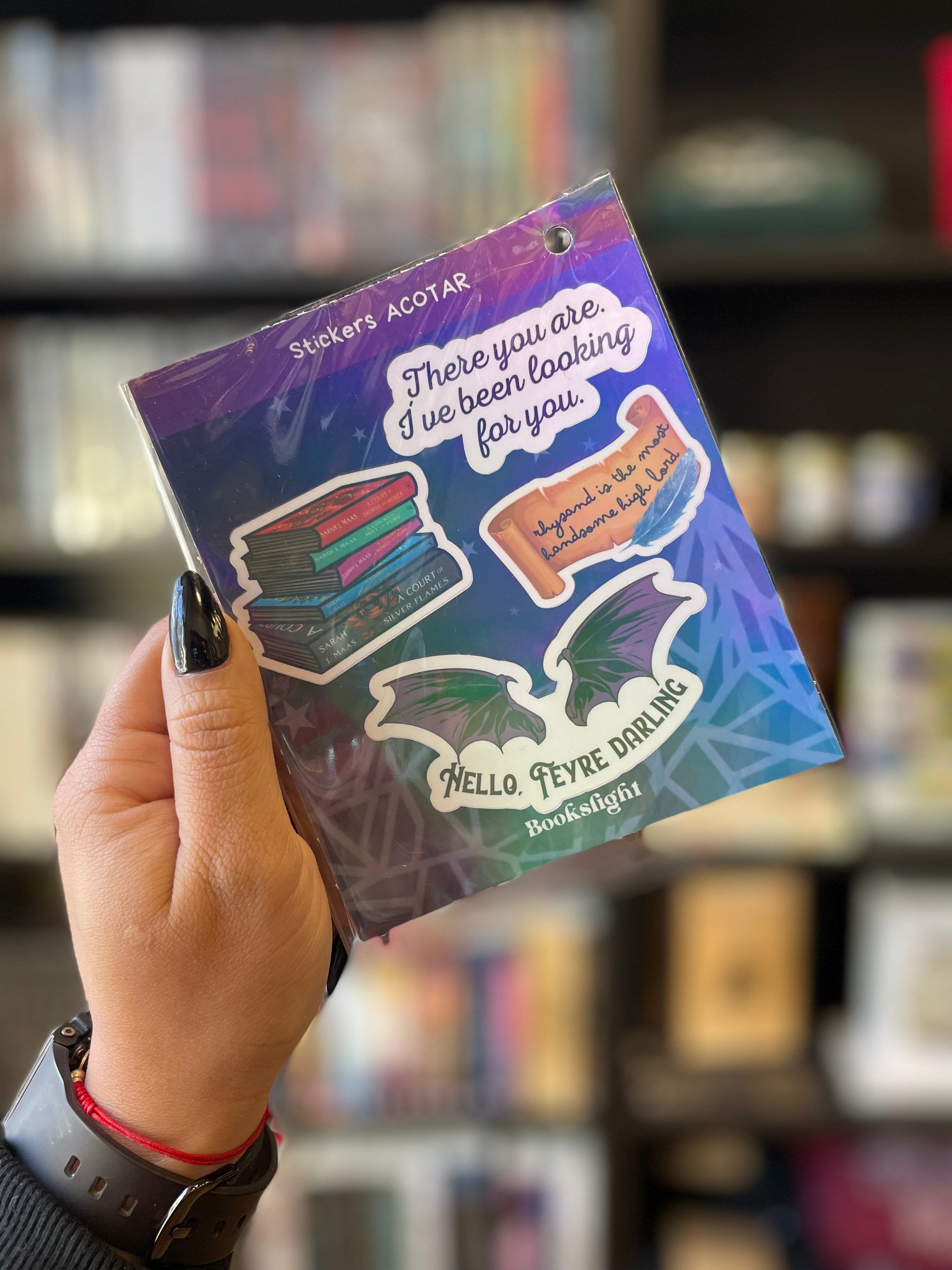 Sticker Holográficos Acotar