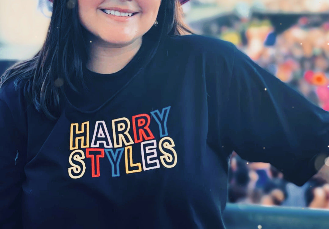 Polera bordada Harry Styles